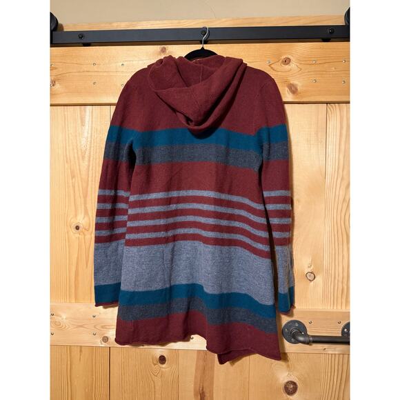 Toad & Co Women's Merino Heartfelt Hoodie Cardigan Size L - Picture 6 of 6